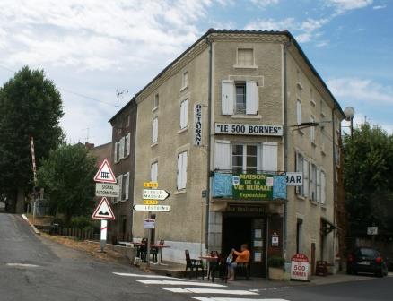 Restaurant ouvrier "Le 500 Bornes" à Lempdes sur Allagnon en Haute-Loire